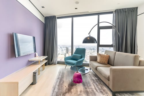 High Floor 1BR For Rent- Citadine Condo, Toul Kork
