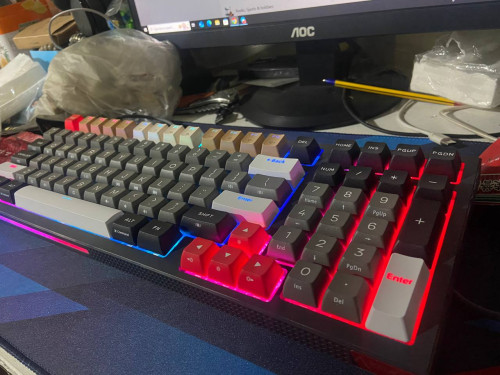 🔥 For Sale: Mechanical Gaming Keyboard – Only $55  ✅ Condition: 95% new  ✅ Features: