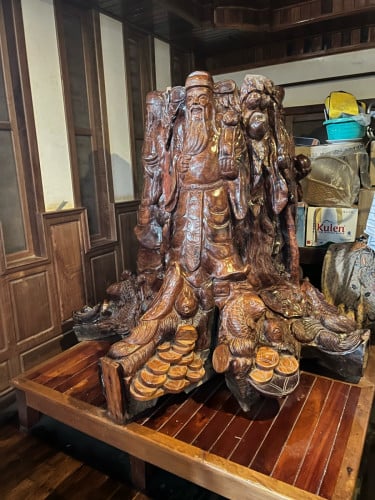 រូបចំលាក់ ទេវតាសំណាង ទាំងបី