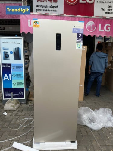 ទូកកស្ងួតបញ្ឈរម៉ាក 𝐀𝐮𝐭𝐨 𝐂𝐨𝐨𝐥 Freezer UF170 សម្រាប់បង្កកទឹកដោះទារក (No Forst)