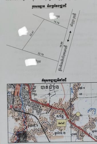 ✍️ដីនៅបាត់ដំបង ភូមិជំនីក ឃុំអន្លង់វិល