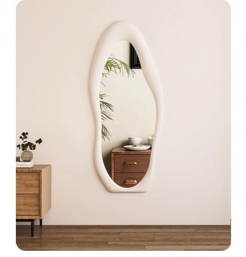 Cloud-Shaped Full-Length Mirror