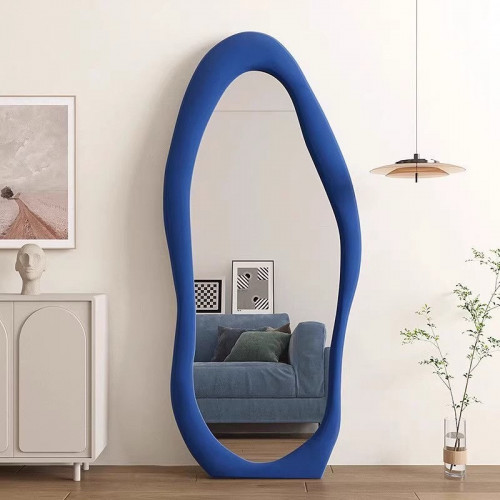 Cloud-Shaped Full-Length Mirror