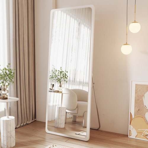 Wooden full length mirror