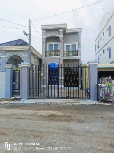 ផ្ទះជួលនៅបាវិត មាន4បន្ទប់គេង5បន្ទប់ទឹក