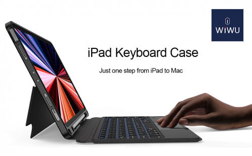 "Mag Touch iPad Keyboard Case For iPad Pro 13 inch/2024" Wiwu