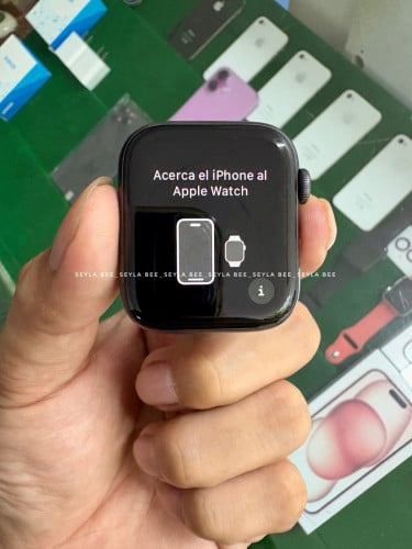 I watch series 6 44mm Cellular + GPS  Activate រួចហើយ Battery Health 100%