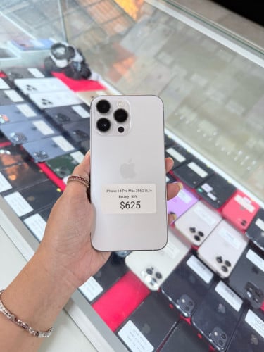 iPhone 14 Pro Max 256G LL/A សំនុំ​ហ្ស៊ីន​ មួយទឹក​អាមេរិក​