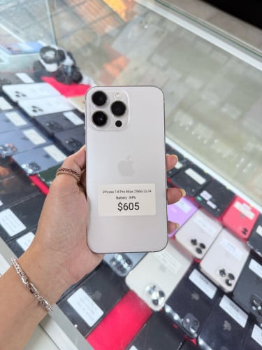 iPhone 14 Pro Max 256G LL/A សំនុំ​ហ្ស៊ីន​ មួយទឹក​អាមេរិក​