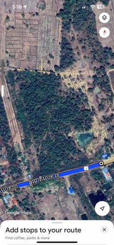 ដីលក់ប្រញាប់ ដីលក់ក្បាលដី230ម៉ែត្រជាប់នឹងផ្លូវជាតិលេខ7   230x400 ម៉ែត្រ ប្លង់រឹងសុទ្ធ 100%