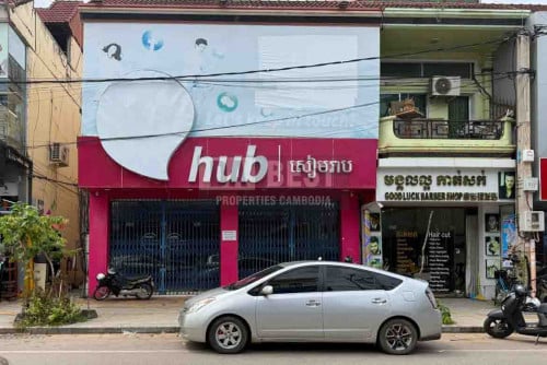 អគារជួលក្នុងក្រុងសៀមរាប ផ្លូវទេព វង្ស / Flat House For Rent in Siem Reap on Tep Vong Street