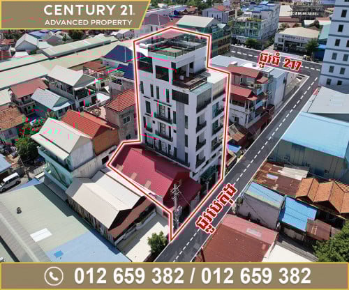 🏘 អគារ និងឃ្លាំង សម្រាប់ជួល លើផ្លូវធំ 271 ជិតផ្សារទំនើបស្ទឹងមានជ័យ​ថ្មី