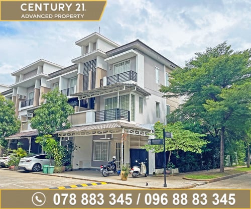 🏘 វីឡាកូនកាត់ កែង (LA) ក្នុងបុរី ប៉េងហួតបឹងស្នោ ត្រូវការលក់បន្ទាន់ខ្លាំង