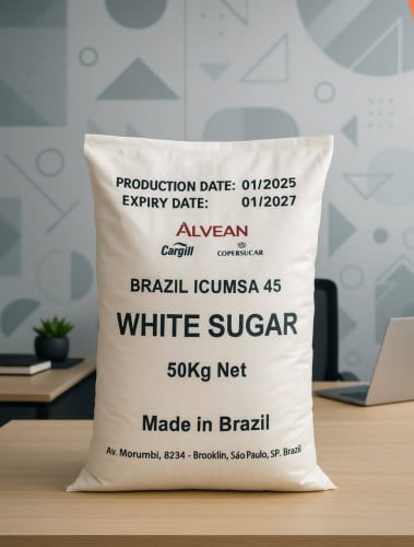 Brazil Origin Refined White Sugar (ICUMSA 45 & ICUMSA 150)