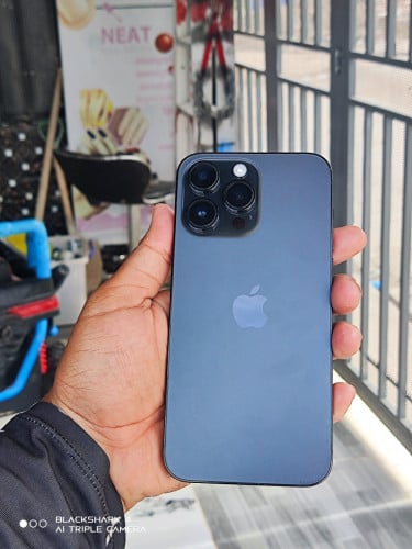 Iphone 14 pro max 128GZin all លិតបាន ESim LL/A ស្ទេីគេមដូចរូប 569$ ភ្នំពេញ  010809046