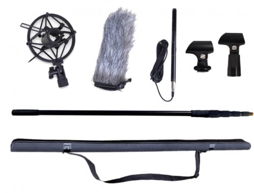 Pack sound Pole 3.8m  + microphone Jack 3.5