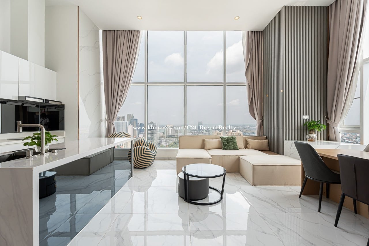 Photo inspiration: Fresh Look at Luxury Penthouse 3 Bedroom For Rent At Bkk1 Price 4500