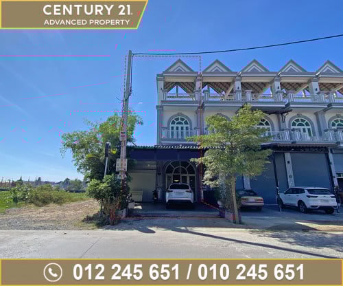 🏘 ផ្ទះអាជីវកម្ម កែង(SH) សល់ដីក្រោយ15ម ក្នុងបុរី Diamond House 6 ត្រូវការលក់បន្ទាន់ខ្លាំង