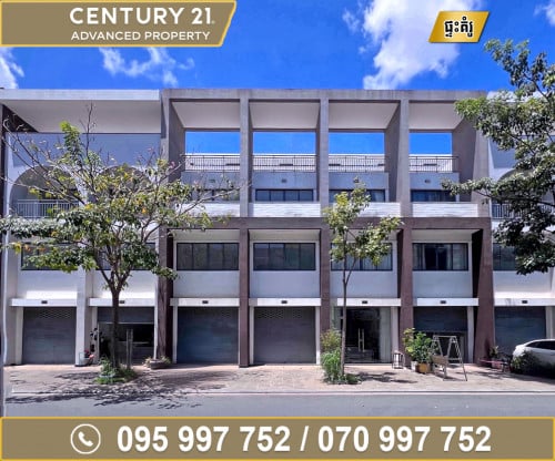 🏠 ផ្ទះអាជីវកម្ម (SH) សម្រាប់ជួល ក្នុងបុរី ភ្នំពេញផាក ផ្លូវជាតិលេខ6A