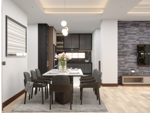 3 bedroom apartment for rent in BKK1