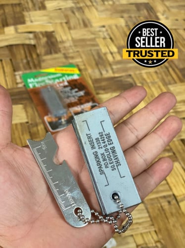 Flint Fire Starter with Striker and Magnesium Block