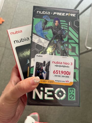 Nubia neo 3 brand new , warranty 15 months free free