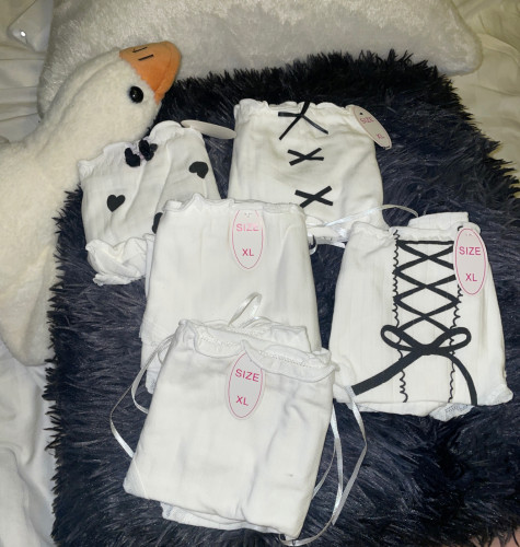 Women cotton underwear clearance from stock 10 ខោ $5