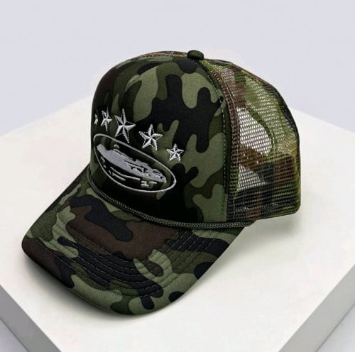 មួក Corteiz ពណ៌ទាហាន ពាក់បានស្ត្រីនិងបុរស