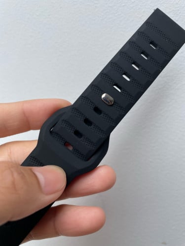 ខ្សែនាឡិកាដៃ Silicon ទំហំ 22mm