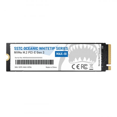 Nvme M2 Oceanic Whitetip 256GB 99%