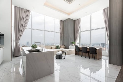Penthouse 3-Bedroom Condo for Rent | J Tower 2, BKK1 | $4,500/Month