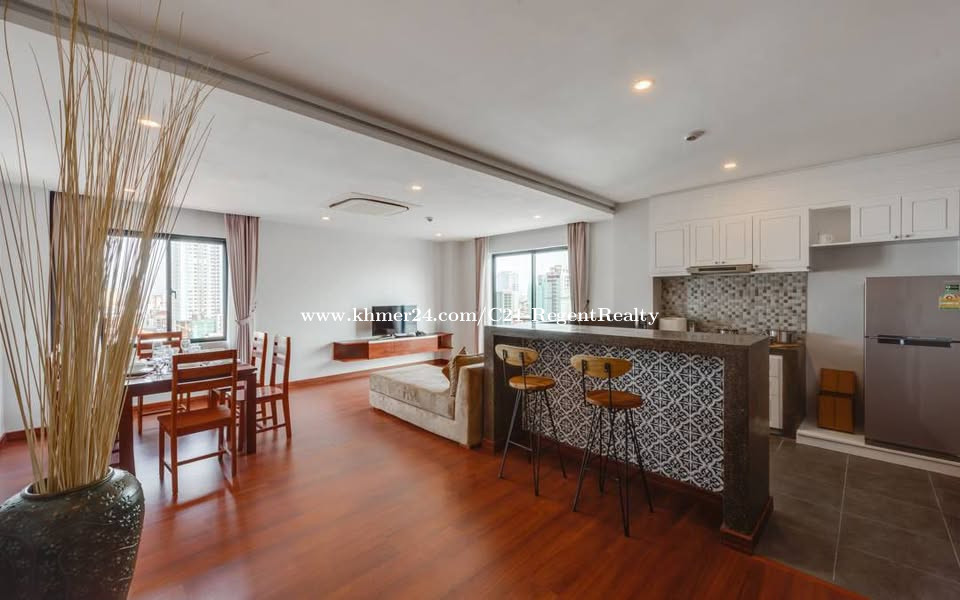 BKK1 | Spacious 3-Bedroom Serviced Apartment for Rent