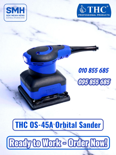 ម៉ូទ័រខាត់ញាក់ THC OS-45A Orbital Sander _ NEW