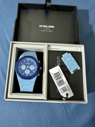 D1 Milano polychrome blue new 99% full box