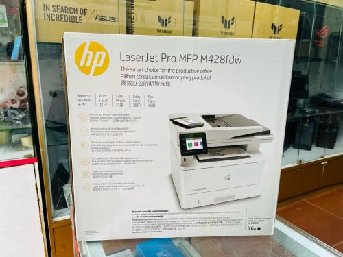 Printer HP Laser Jet Pro MFP M428fdw ធានា1ឆ្នាំពេញ ឥវ៉ានមាននៅក្នុងស្តុកគ្រប់មុខបងៗ អាចដាក់កម្ម៉ងបាន✅