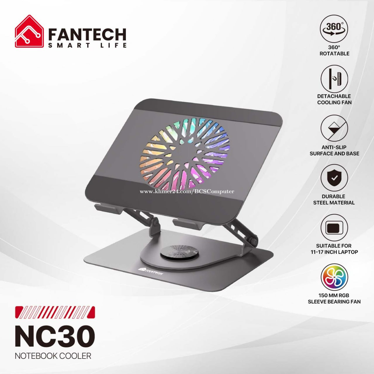 FANTECH NC30 NOTEBOOK COOLER