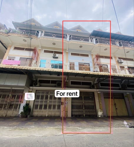 ផ្ទះជួលជិតផ្សារ សំនង់១២