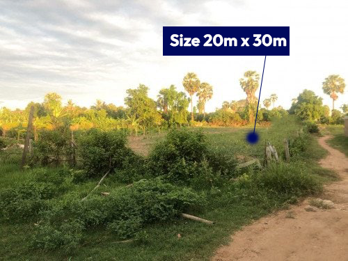 ដីសម្រាប់លក់ Land For Sale $34,000