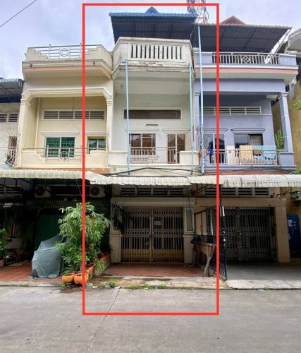 ផ្ទះអាជីវកម្ម សម្រាប់ជួលនៅ ស្ទឹងមានជ័យ Shop house for rent at stoengmeanchey