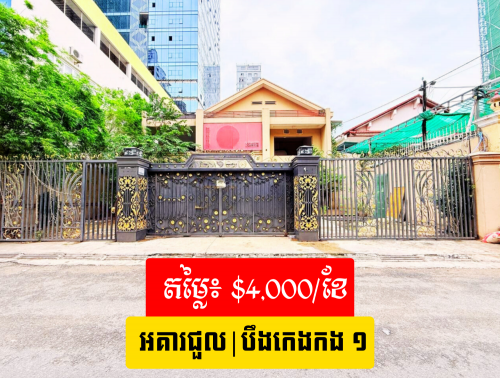 🏡 វីឡាអាជីវកម្មសម្រាប់ជួល – បឹងកេងកង 1 🏡 Commercial Villa For Rent – Beong Kang Keng 1