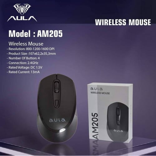 AULA Gaming Wired and Wireless Mouse
