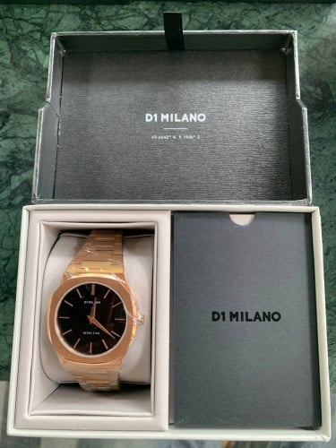 D1 MILANO UTBJ42 ULTRA THIN 40MM - GOLD