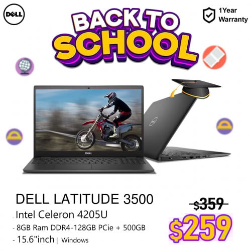 Dell Latitude 3500 ថ្មីធានា១ឆ្នាំ
