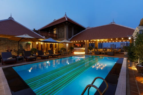 Junior Suite King With Balcony, បន្ទប់គ្រែធំមួយ
