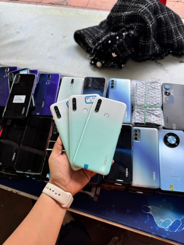 OPPO A31 សាណុំសុីនស្អាត់99%Rame8GRome128Gមានឆ្នាំងសាក់