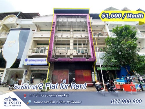 Sovanna 💥 2 Flat for Rent 💥