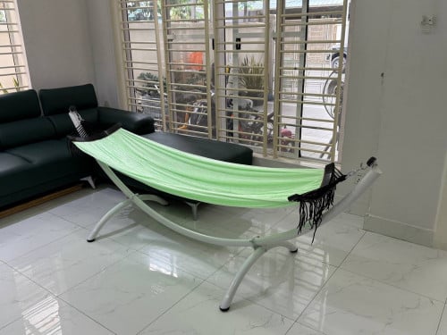 អង្រឹងជើងដែកម៉ូតព្រះខែ (hammock new mode)