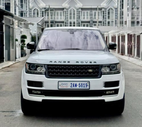 ស្តុបថ្មី👉 Range Rover Vogue 2014 V6 សាំង ✅HSE. full options