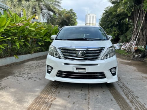 Alphard 2012 កៅអីម៉ាស្សារ សាងក៏បាន ចូលរួម50%ដកឡាន ធានាតំលៃ