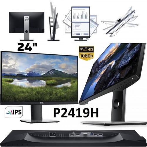 Dell Monitor P2419h 24" inch FHD